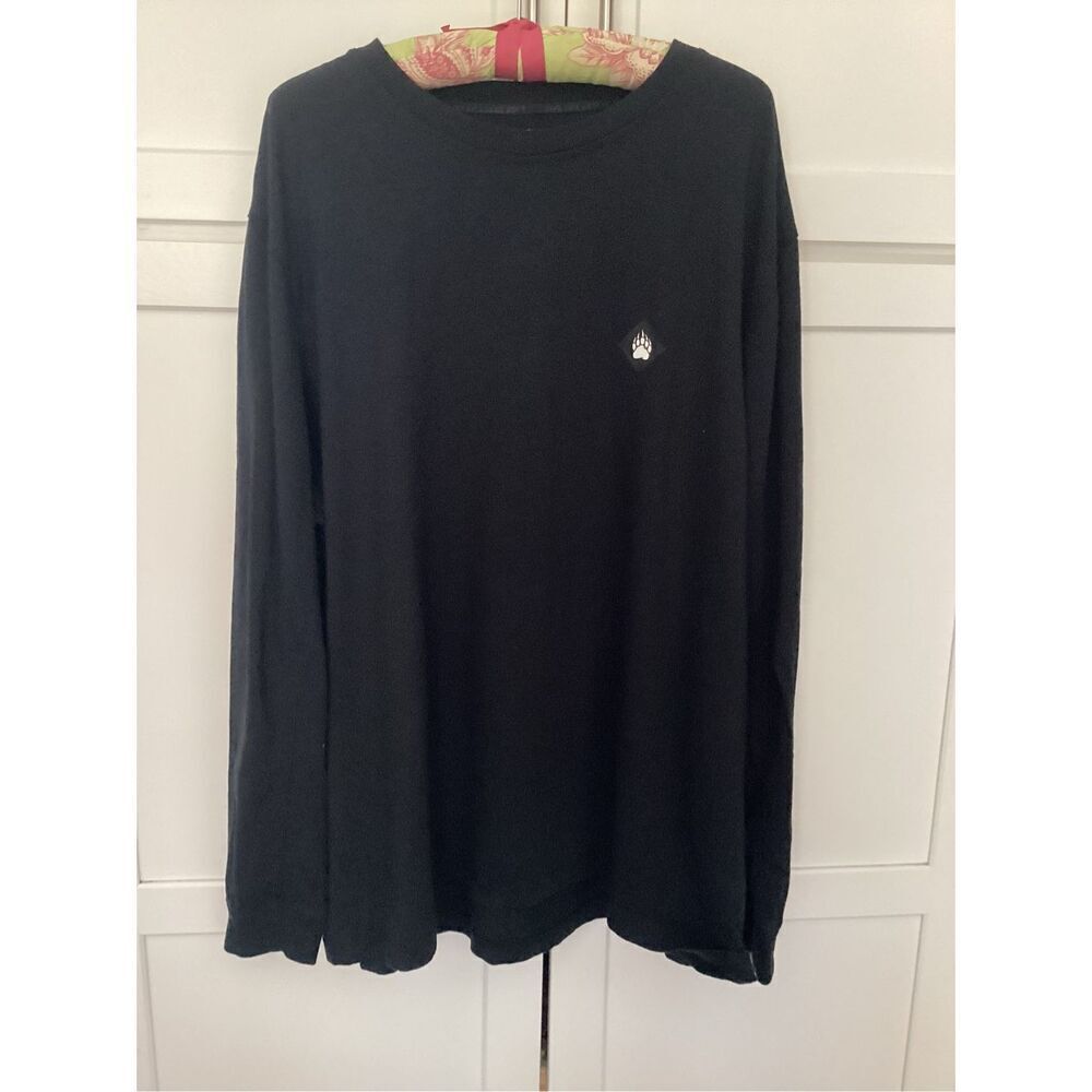 Duluth Trading Alaskan Hardware Sz 2XL Long Sleeve Shirt Black